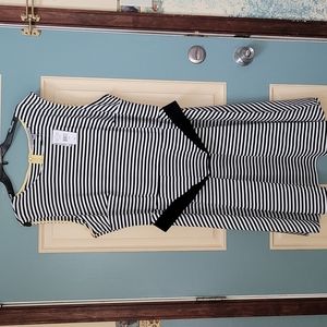 NWT Danny & Nicole striped fabric sleeveless 👗